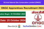 ONGC Apprentices Recruitment 2024