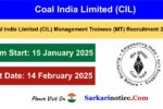 CIL MT Recruitment 2025