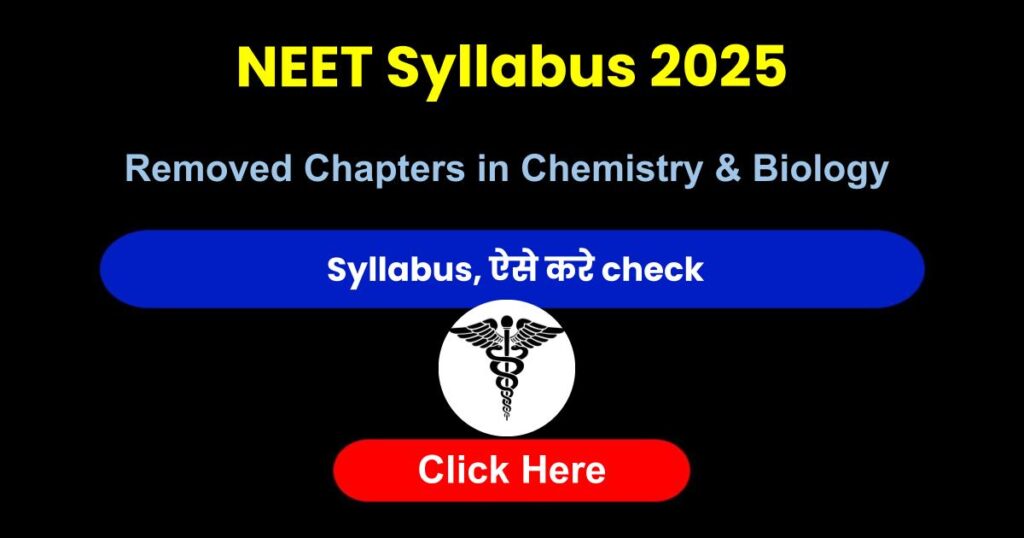 NEET Syllabus 2025