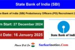 SBI PO Recruitment 2024