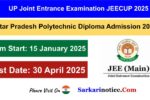 UP Polytechnic JEECUP 2025 Online Form