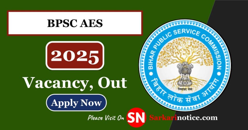 BPSC Assistant Environmental Scientist AES Vacancy 2025