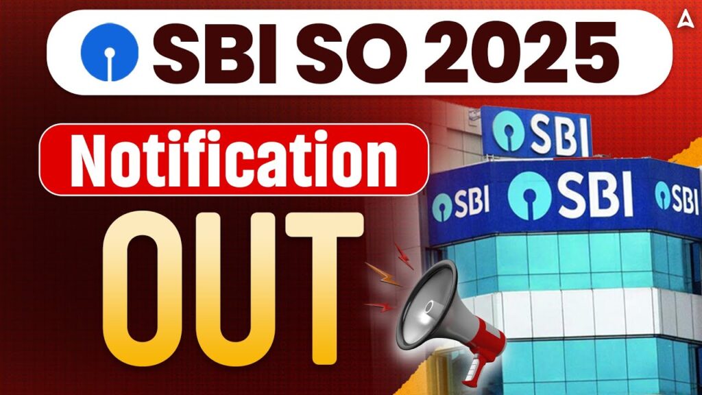 SBI Bank SO Recruitment 2026