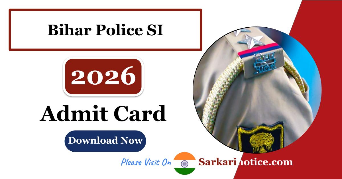 Bihar Police SI